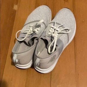 Gray Slip-on New Balance Trainers, size 8